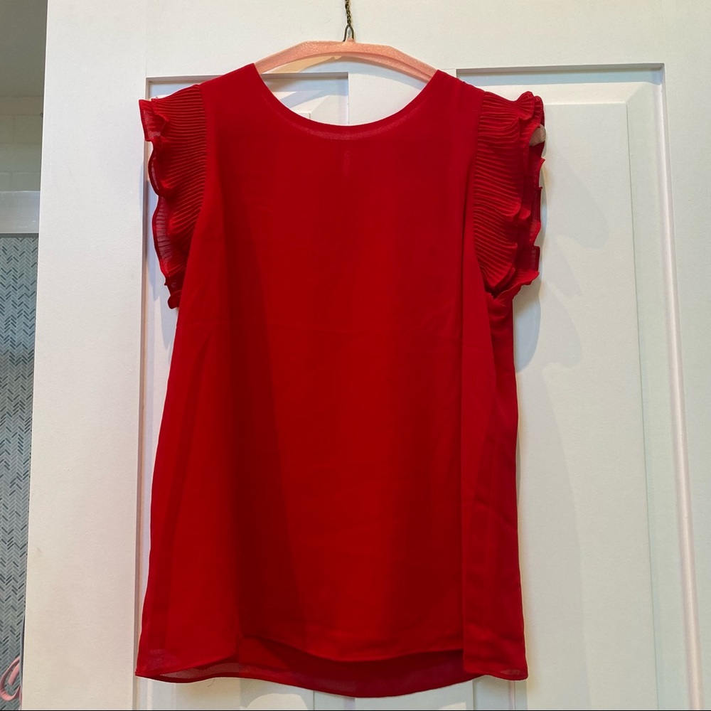 red blouse
